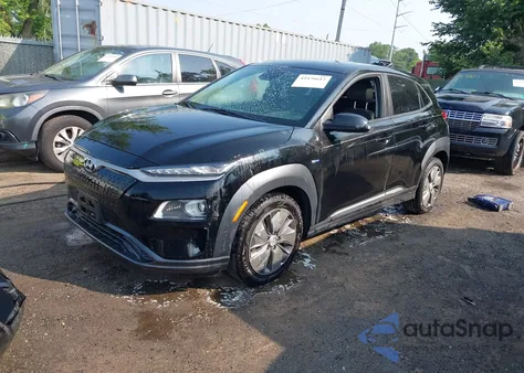 2019 Hyundai Kona Ev Limited z USA, uszkodzony, nr VIN KM8K33AG3KU022594